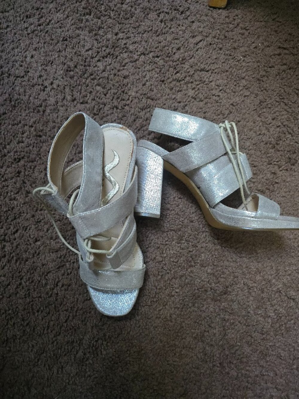 Nina block heel sandals